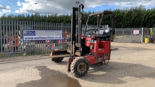 2008 MOFFETT M5 20.3 forklift (BX58 JFZ)(s/n H500,55A)(V5 in office)