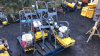 Pallet of WACKER NEUSON petrol compaction plate spares