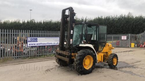 2003 JCB 930 rough terrain diesel forklift (s/n SLP930043E0823366) with triplex mast