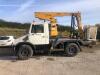 MERCEDES UNIMOG (R158 SWO) with VERSALIFT EUROTEL 32NF mounted personnel lift (V5 in office) (All hour and odometer readings are unverified and unwarranted) - 2