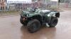 YAMAHA GRIZZLY 4wd quad bike (YK12 DJZ) (V5 & some history in office)