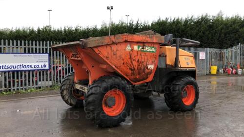 2015 AUSA D1000AP 10t straight skip dumper (s/n 63272894)