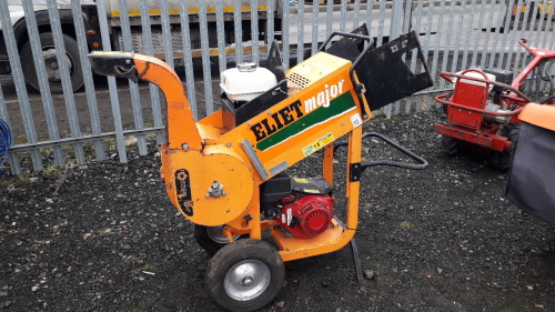 2013 ELIET MAJOR 4S petrol driven chipper (1321009)