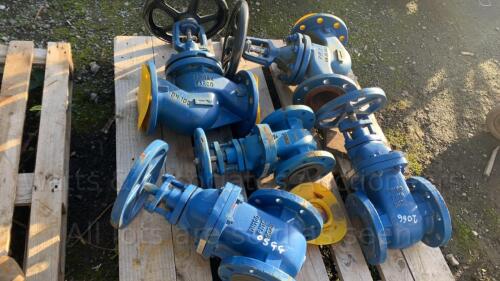 5 x water valves