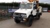 MERCEDES UNIMOG (R158 SWO) with VERSALIFT EUROTEL 32NF mounted personnel lift (V5 in office) (All hour and odometer readings are unverified and unwarranted) - 5