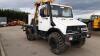 MERCEDES UNIMOG (R158 SWO) with VERSALIFT EUROTEL 32NF mounted personnel lift (V5 in office) (All hour and odometer readings are unverified and unwarranted) - 14