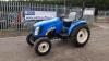 NEW HOLLAND BOOMER 2030 4wd compact tractor c/w super steer front axle, agri & turf tyres S/n:A09570 (All hour and odometer readings are unverified and unwarranted)