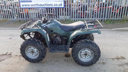 YAMAHA GRIZZLY 350 4wd petrol quad bike