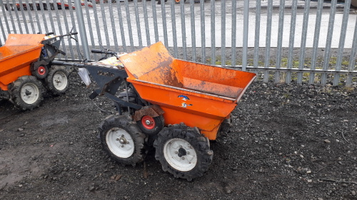 BELLE BMD01 petrol power barrow (s/n 22280058)