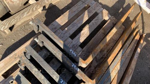 Pair of pallet forks