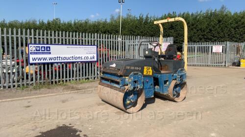 BOMAG BW120 AD-3 double drum roller