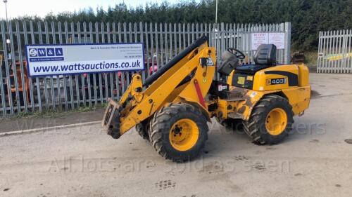 2009 JCB 403 loader (s/n 91070407)