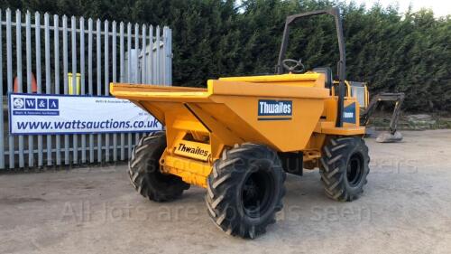 THWAITES 4t straight skip dumper