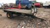 FRAZER flat bed single axle trailer - 2