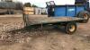 FRAZER flat bed single axle trailer - 7