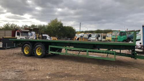 32ft commercial spec bale trailer