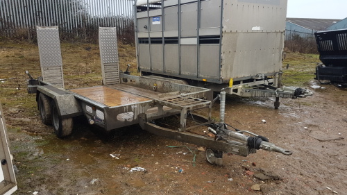 INDESPENSION 3.5t twin axle plant trailer (s/n K134505)