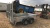 2011 BATESON 3.5t twin axle plant trailer (s/n G39831) - 2