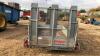 2011 BATESON 3.5t twin axle plant trailer (s/n G39831) - 3