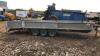 GRAHAM EDWARDS 3.5t 18ft tri axle trailer c/w beavertail, ramps, full sides & electric winch (s/n 536305) - 3