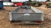 GRAHAM EDWARDS 3.5t 18ft tri axle trailer c/w beavertail, ramps, full sides & electric winch (s/n 536305) - 5