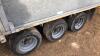 GRAHAM EDWARDS 3.5t 18ft tri axle trailer c/w beavertail, ramps, full sides & electric winch (s/n 536305) - 12