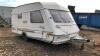 ABI JUBILEE EQUERRY single axle 2 berth caravan (box of various documents, manuals, keys, etc in office)