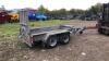 INDESPENSION 2.6t twin axle plant trailer (s/n F1205041) - 3