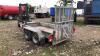 INDESPENSION 2.6t twin axle plant trailer (s/n F1205041) - 5