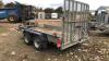 2016 INDESPENSION 3.5t 10x6 twin axle plant trailer (s/n E116740) - 7