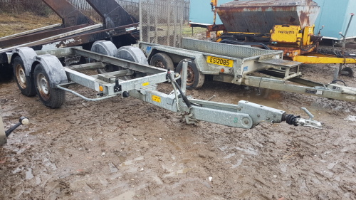 2009 ATLAS COPCO 2.6t twin axle trailer ex compressor (s/n YA3-063701-90783127)