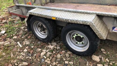 INDESPENSION 2.6t twin axle plant trailer (s/n 4119816)