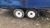 Twin axle dropside trailer (blue) - 7