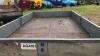 BATESON 2t twin axle tipping trailer c/w ramps & 12v remote tip (s/n SBN353HAB35G30587) - 11