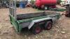 INDESPENSION twin axle plant trailer (Fleet H22) - 2