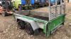 INDESPENSION twin axle plant trailer (Fleet H22) - 6