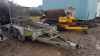 M & E 2.6t twin axle plant trailer (s/n B2B026D)