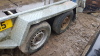 M & E 2.6t twin axle plant trailer (s/n B2B026D) - 4