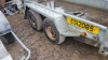 M & E 2.6t twin axle plant trailer (s/n B2B026D) - 5