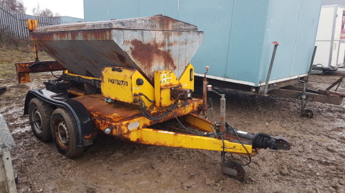 VALE POZi FEED TS1200 gritting trailer