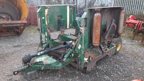 MAJOR 12000 folding roller mower c/w pto shaft