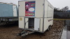 12 x 6 catering unit c/w electric hookup, propane gas, & rear/side opening. - 3