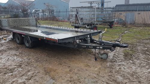 INDESPENSION 3.5t tilt bed trailer (s/n 130847)