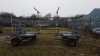 4-wheeled galvanised pipe carrier trailer - 2