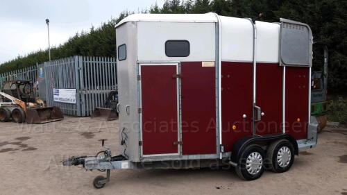 IFOR WILLIAMS HB510 double horse trailer (s/n 30379673)