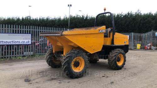 2015 JCB 6t straight skip dumper