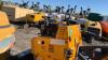 2013 TEREX MBR71 single drum roller c/w trailer (yellow)(ED6KY0159) - 10