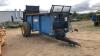 WEST rear discharge muck spreader c/w slurry door & PTO shaft (No Vat)