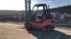 1997 LINDE H20 gas forklift (s/n H09124720) with duplex mast - 3