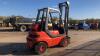 1997 LINDE H20 gas forklift (s/n H09124720) with duplex mast - 5